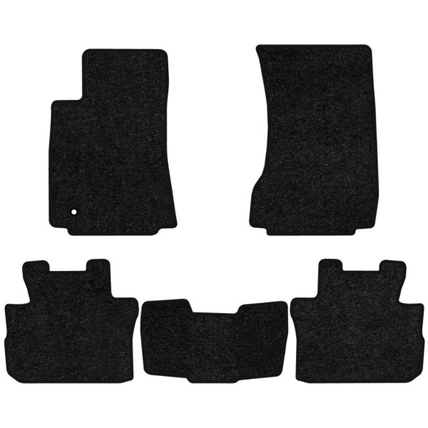 Фото - Коврики ворсовые в салон авто EVAtech Standard для Cadillac CTS 2008-2013 2 поколение Sedan EU черный кант CC42253CB5AV1VEB