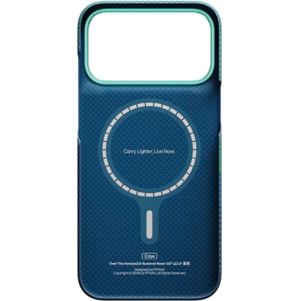 Фото - Чохол для смартфона Pitaka Edge Ultra-Slim Case Over The Horizon Summer Noon-02 for iPhone 18 Pro Max/17 Pro Max (KI1809PM)