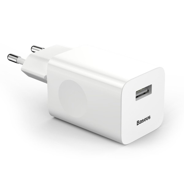 Фото - Мережевий зарядний пристрій Baseus Wall Charger QC3.0 (CCALL-BX02)