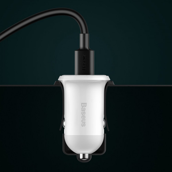 Фото - Автомобільний зарядний пристрій Baseus Grain Pro 4.8A 2USB (CCALLP-02)