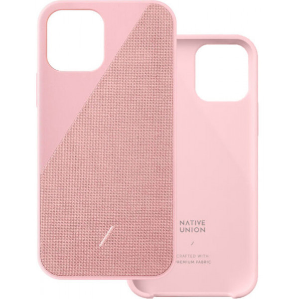 Фото - Чохол для смартфону Native Union Clic Canvas Case Rose for iPhone 12 mini (CCAV-ROS-NP20S)