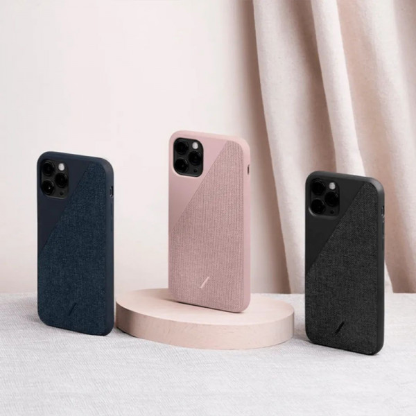 Фото - Чохол для смартфону Native Union Clic Canvas Case Rose for iPhone 12 mini (CCAV-ROS-NP20S)