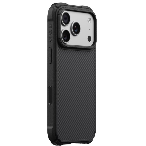 Фото - Чохол для смартфону Pitaka Cairn Military Grade Protective Case Twill Black/Grey for iPhone 18 Pro/17 Pro (KI1801CP2)