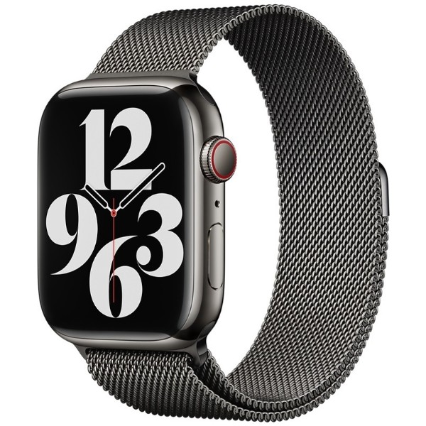 Фото - Ремешок для смарт-часов Apple 41mm Graphite Milanese Loop (ML743ZM/A)
