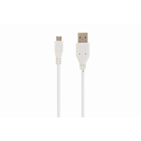 Фото - Кабель Cablexpert Micro USB 2.0 A/Micro B 3m White (CCP-mUSB2-AMBM-W-10)