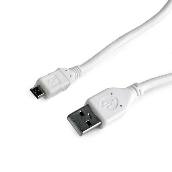 Фото - Кабель Cablexpert Micro USB 2.0 A/Micro B 3m White (CCP-mUSB2-AMBM-W-10)