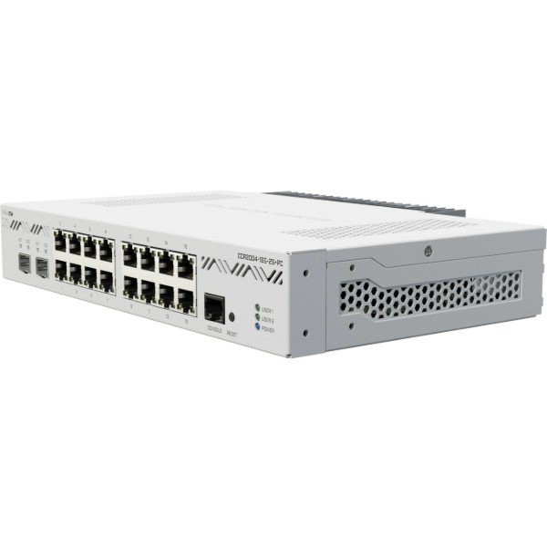 Фото - Коммутатор локальної мережі (Switch) MikroTik CCR2004-16G-2S+PC