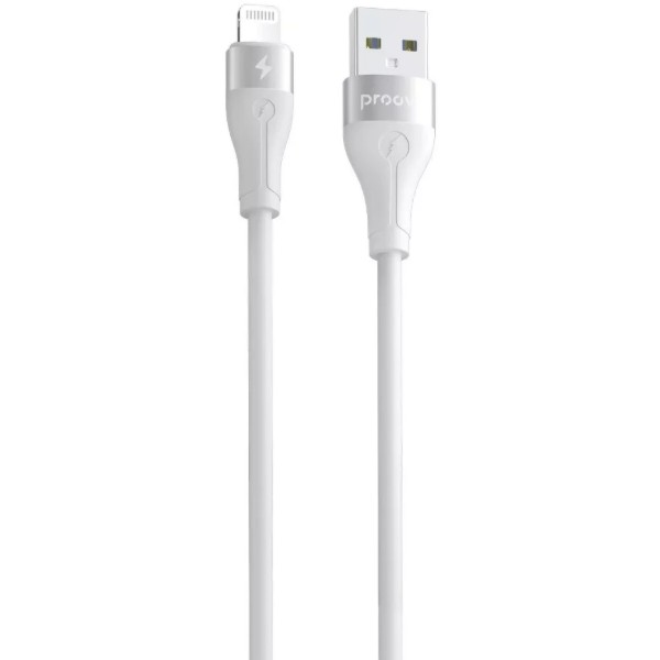 Фото - Кабель Proove Soft Silicone USB to Lightning 2.4A 2 m White (CCSO20001122)