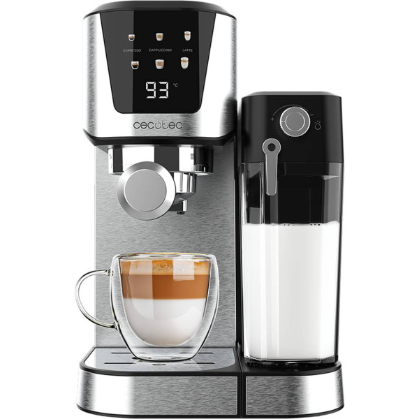 Фото - Кавоварка ріжкова Cecotec Power Espresso 20 Cream (CCTC-00651)