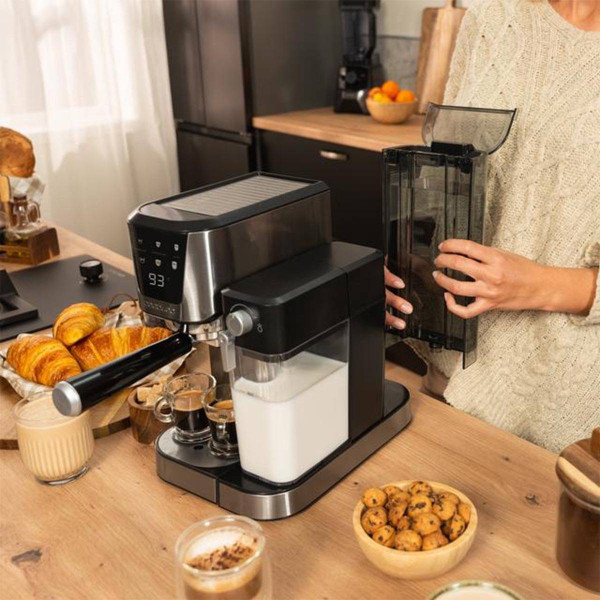 Фото - Кавоварка ріжкова Cecotec Power Espresso 20 Cream (CCTC-00651)