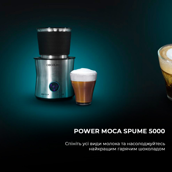 Фото - Модуль для збивання молока Cecotec Power Moka Spume 5000 (CCTC-01518)