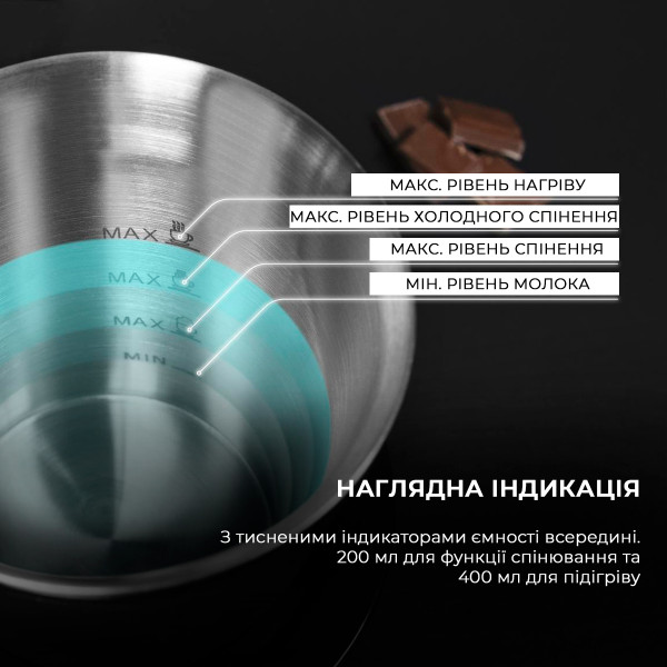Фото - Модуль для збивання молока Cecotec Power Moka Spume 5000 (CCTC-01518)