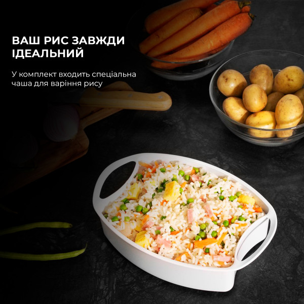 Фото - Пароварка Cecotec Steamer Vapovita 3000 Inox (CCTC-04109)