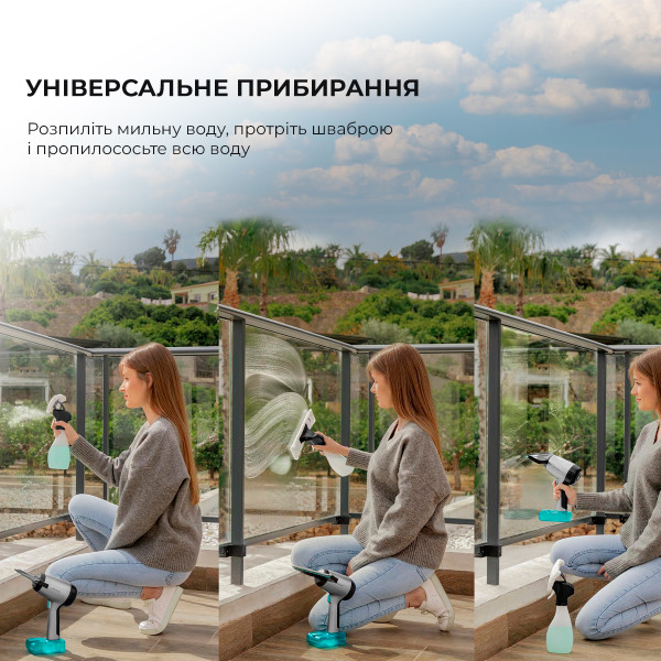 Фото - Пилосос віконний Cecotec Conga Rockstar 3700 Glass CCTC-08058