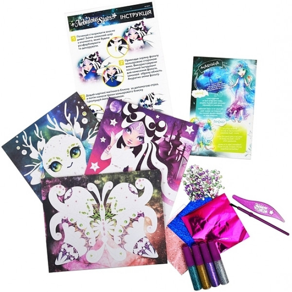 Фото - Набор для рисования блёстками Nebulous Stars Аппликации. Блеск галактик (11011)