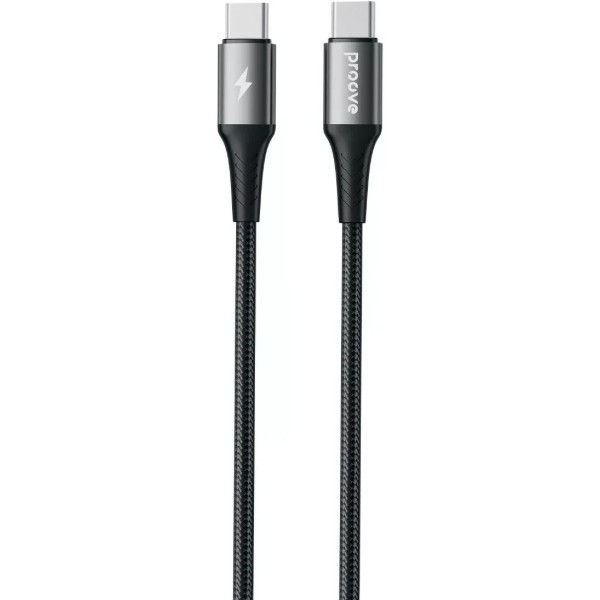 Фото - Кабель Proove WireX Pro Type-C to Type-C 100W 1.5m Black (CCWX11002201) Фото - Кабель Proove WireX Pro Type-C to Type-C 100W 1.5m Black (CCWX11002201)