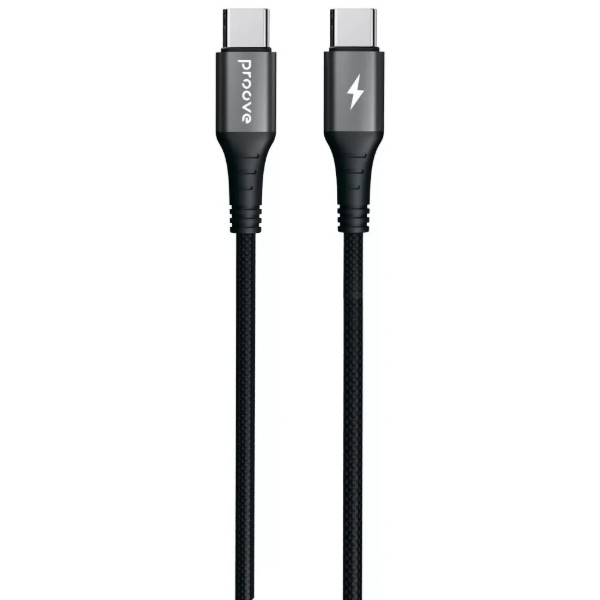 Фото - Кабель Proove WireX Type-C to Type-C 60W 2m Black (CCWX60002221)