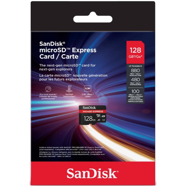 Фото - Карта памяти SanDisk MICRO SDXC 128GB UHS-I (SDSQXFN-128G-GN4NN)