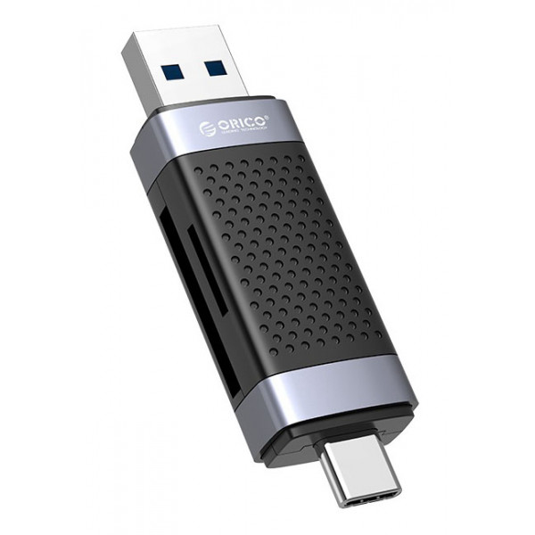 Фото - Кардрідер Orico TF+SD Dual Port USB2.0 (CA913763) Фото - Кардрідер Orico TF+SD Dual Port USB2.0 (CA913763)