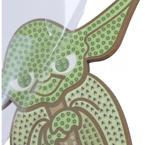 Фото - Алмазний живопис Crystal Art Йода (CAFGR-SWS005)