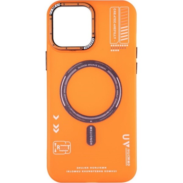 Фото - Чохол для смартфону
 Gelius Resistant Shield Magsafe Case for iPhone 13 Pro Max Orange (97253)