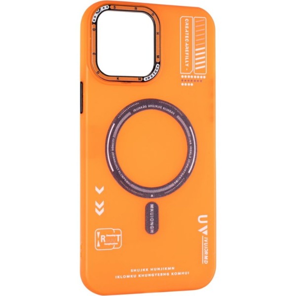Фото - Чохол для смартфону
 Gelius Resistant Shield Magsafe Case for iPhone 13 Pro Max Orange (97253)