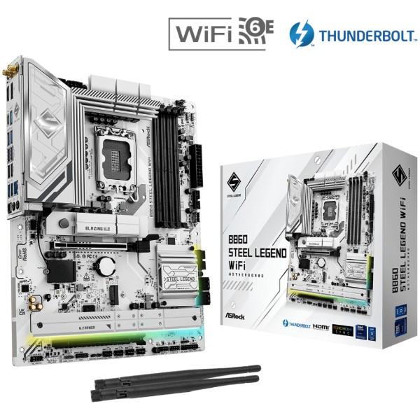 Фото - Материнська плата ASRock B860 Steel Legend WiFi DDR5