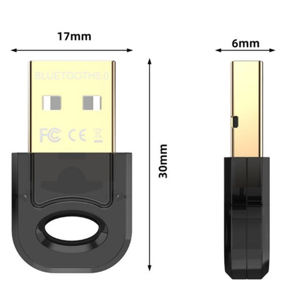 Фото - Адаптер сети Bluetooth USB Vention Bluetooth-адаптер Vention 5.0 RTL8761B (CDDBG)