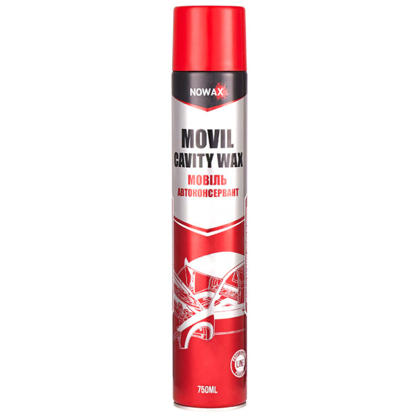 Фото - Засіб антикорозійний для авто NOWAX Movil Cavity Wax 750 мл (NX75100)