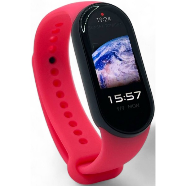 Фото - Ремінець для фітнес-браслета BeCover Xiaomi Mi Smart Band 9 Rose Red (711968)