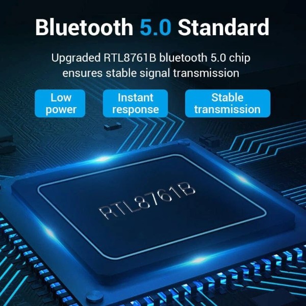 Фото - Адаптер мережі Bluetooth USB Vention v5.0 Gold-Plated (CDSB0)