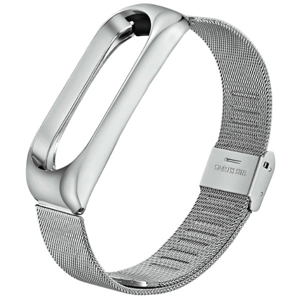 Фото - Ремешок для фитнес-браслета BeCover Metal for Xiaomi Mi Smart Band 5 Silver (705147) Фото - Ремешок для фитнес-браслета BeCover Metal for Xiaomi Mi Smart Band 5 Silver (705147)
