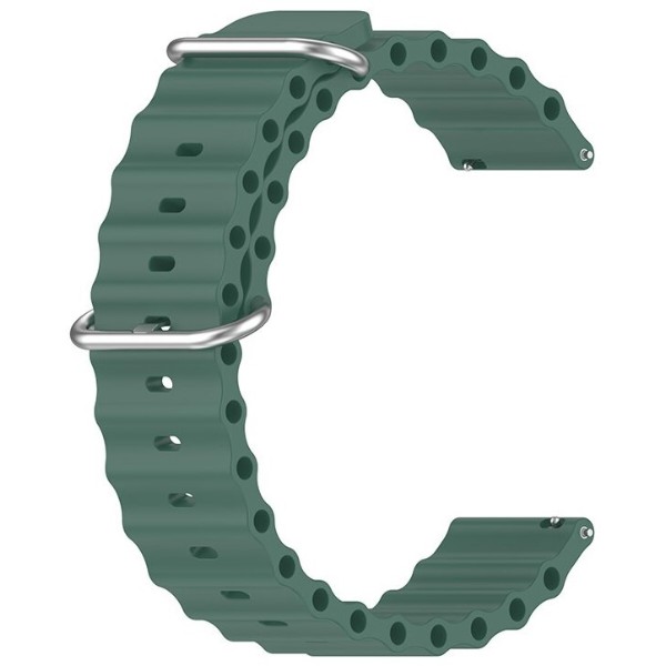 Фото - Ремінець для смарт-годинника BeCover Wave Style (20mm) for Samsung Galaxy Watch Active/Active 2 (40/44mm) / Gear S2/S2 Classic / Gear Sport Dark Gr (714156) Фото - Ремінець для смарт-годинника BeCover Wave Style (20mm) for Samsung Galaxy Watch Active/Active 2 (40/44mm) / Gear S2/S2 Classic / Gear Sport Dark Gr (714156)