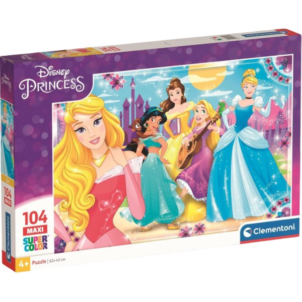 Фото - Пазлы (3-4 года) Clementoni Princess серия MAXI 104 эл. (23714)