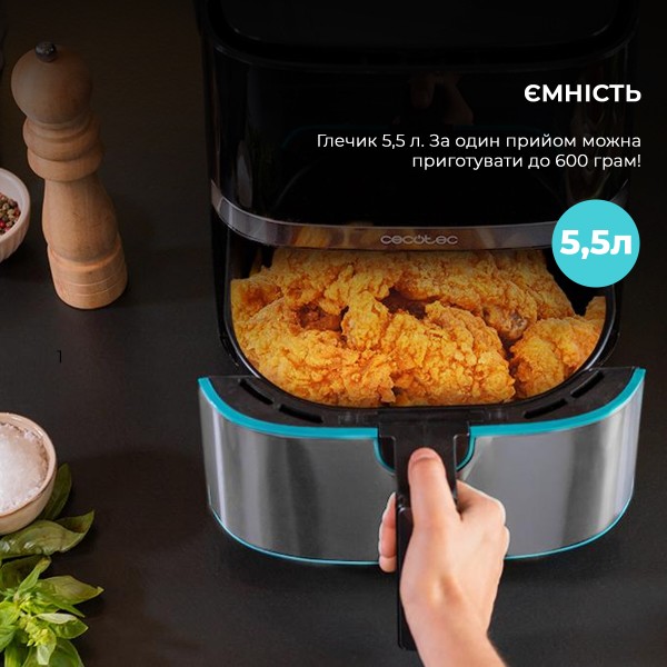 Фото - Мультипіч Cecotec Cecofry Full Inox 5500 Pro Acc Kit (CCTC-03317)
