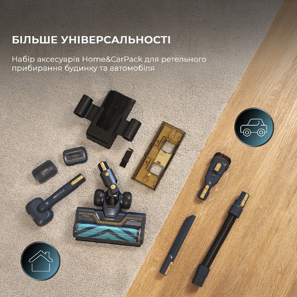 Фото - Уцінка - Пилосос ручний для дому Cecotec Conga Rockstar 10500 Solar AquaPet Flex
