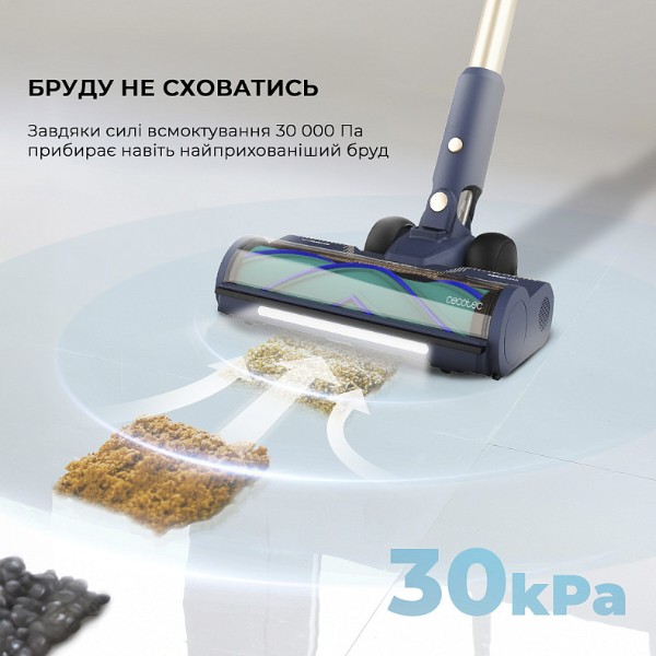 Фото - Уцінка - Пилосос ручний для дому Cecotec Conga Rockstar 10500 Solar AquaPet Flex