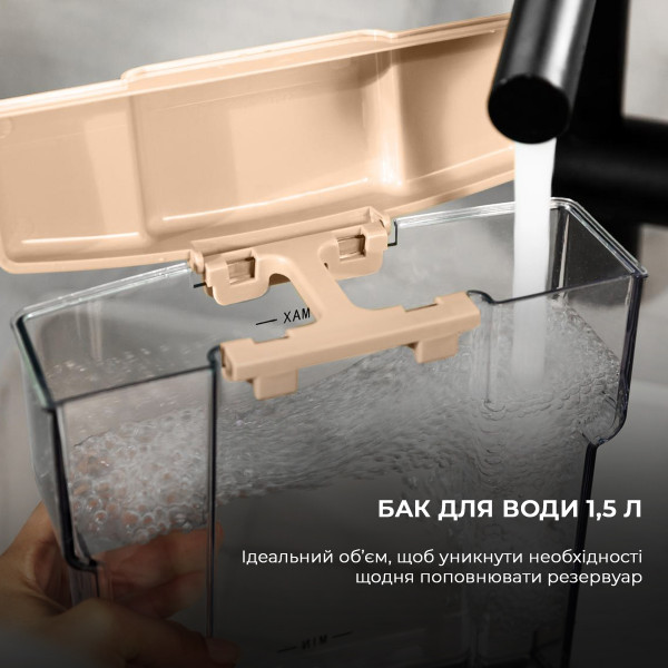 Фото - Кавоварка ріжкова Cecotec Cumbia Power Espresso 20 Tradizionale Light Beige (CCTC-01585)