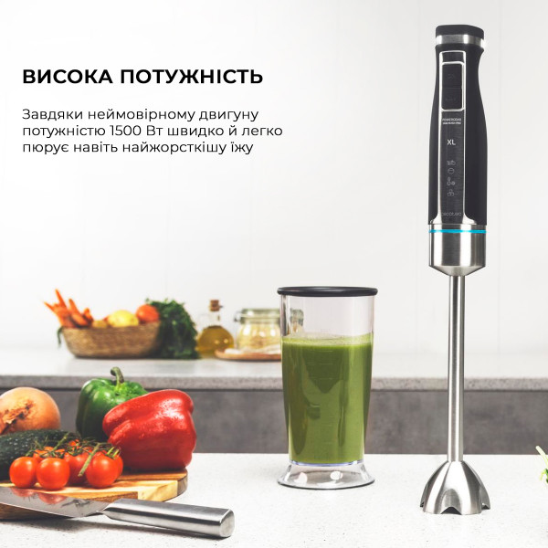 Фото - Блендер заглибний Cecotec PowerGear 1500 XL Mash Pro