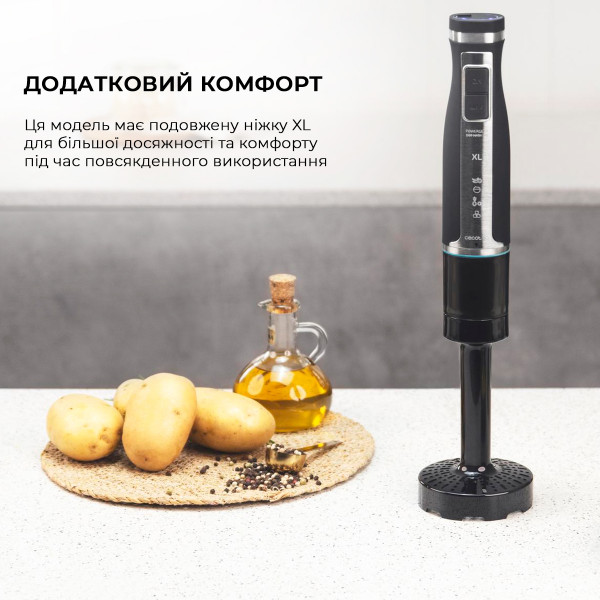 Фото - Блендер заглибний Cecotec PowerGear 1500 XL Mash Pro