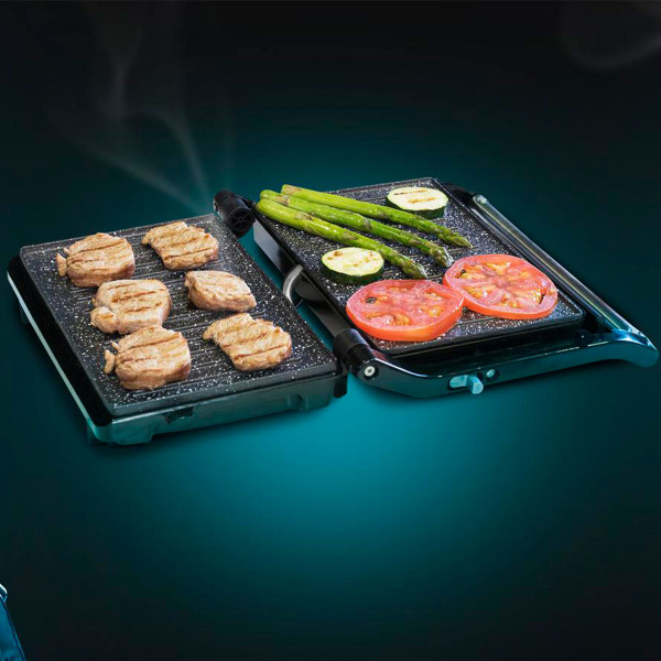 Фото - Гриль-барбекю електричний Cecotec Rock'nGrill 750 Full Open