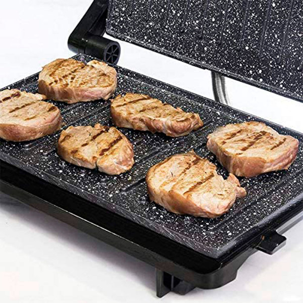 Фото - Гриль-барбекю електричний Cecotec Rock'nGrill 750 Full Open