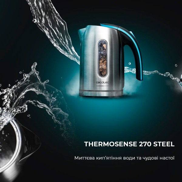 Фото - Электрический чайник Cecotec ThermoSense 270 Steel