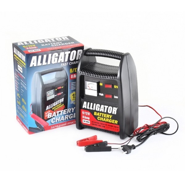 Фото - Пускозарядний пристрій ALLIGATOR 8А 6-12V (AC804)