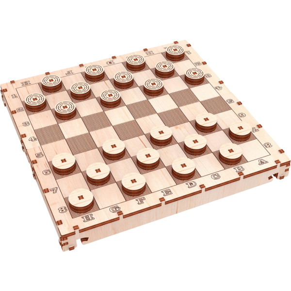 Фото - 3D пазли Mr.Playwood Шашки механічні (10902)