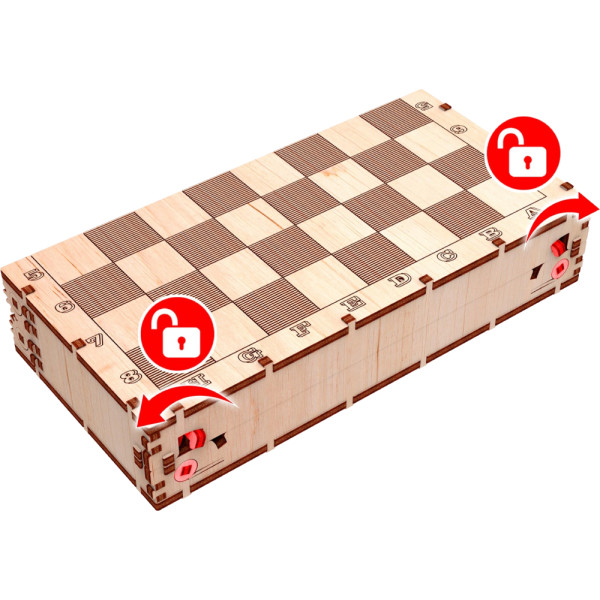 Фото - 3D пазли Mr.Playwood Шашки механічні (10902)