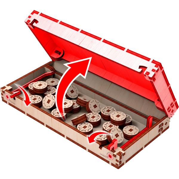 Фото - 3D пазли Mr.Playwood Шашки механічні (10902)