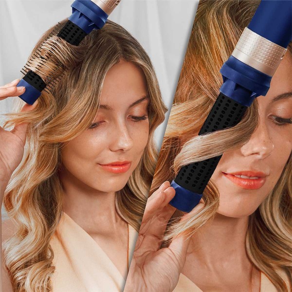 Фото - Стайлер Cecotec Bamba CeramicCare 14in1 AirGlam Blue (CCTC-00253)