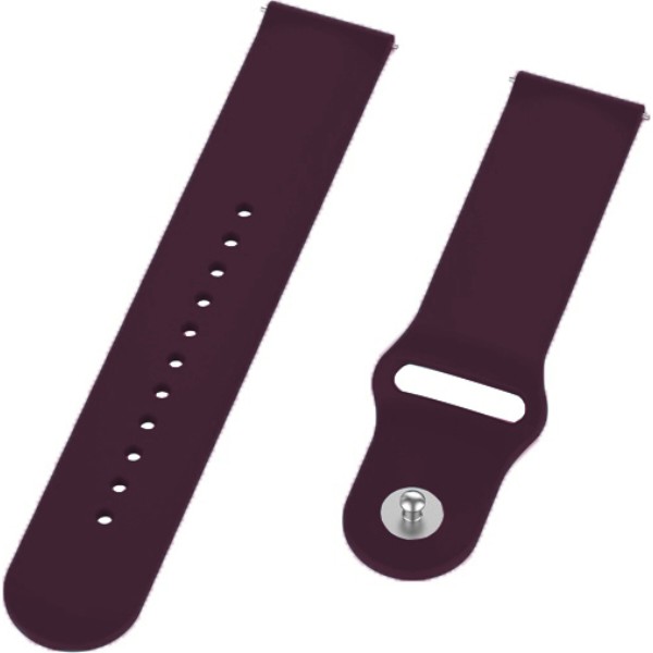 Фото - Ремешок для смарт-часов BeCover for Xiaomi Amazfit Bip/Bip Lite/Bip S Lite/GTR 42mm/GTS/TicWatch S2/TicWatch E Purple-Wine (706198)