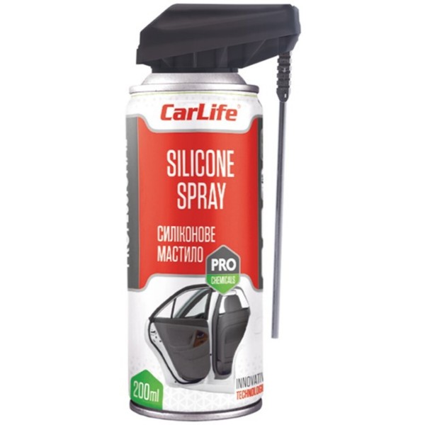Фото - Смазка для авто CarLife SILICONE SPRAY Professional 200 мл (CF206)